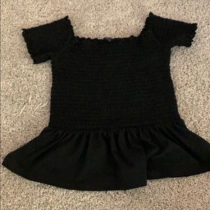 NWOT american eagle smocked top